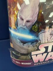 STAR WARS REVENGE OF THE SITH KI ADI MUNDI JEDI MASTER HASBRO ACTION FIGURE